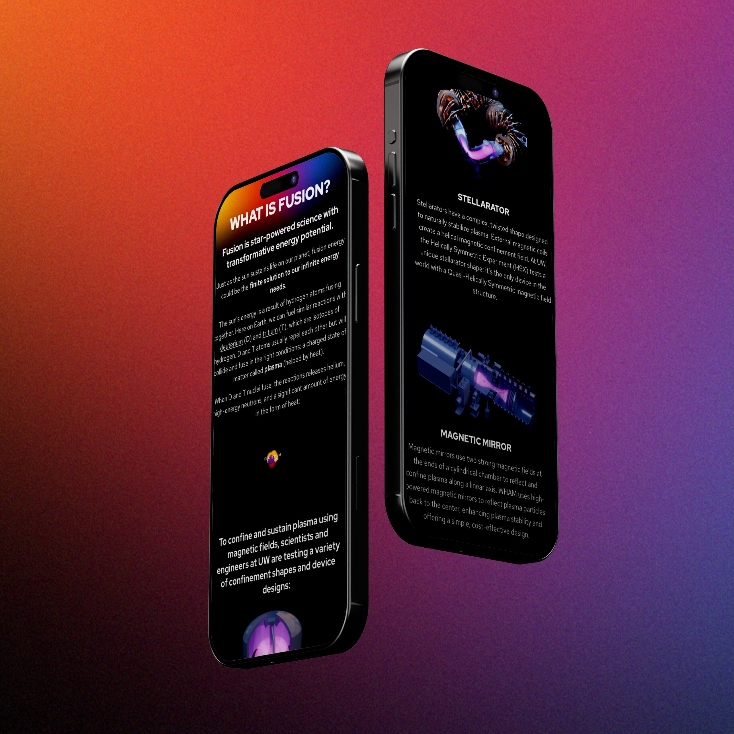 fusion forward mobile site with the header what is fusion